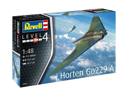 34397 plastic modelkit letadlo 03859 horten go229 a 1 1 48 a119007280 10374