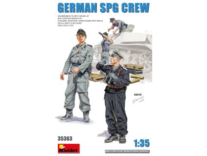 1/35 German SPG Crew - Miniart