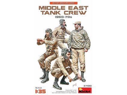 1/35 Middle East Tank Crew 1960-70s - Miniart