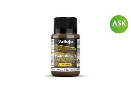 Vallejo Weathering FX 73807 European Thick Mud (40 ml)