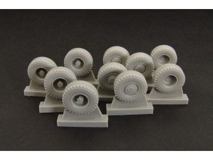 1/87 T-815-2 ARMAX baloon wheels resin wheels for SDV models