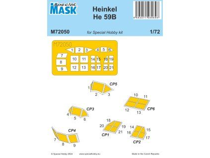 1/72 Heinkel He 59B MASK