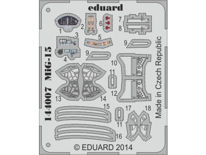 MiG-15 1/144 recommended for EDUARD