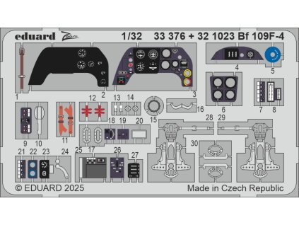 Bf 109F-4 1/32 recommended for HOBBY 2000 / HASEGAWA