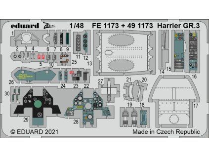 Harrier GR.3 1/48 recommended for KINETIC