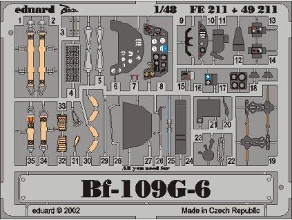 Bf 109G-6 recommended for HASEGAWA