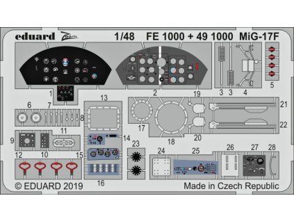 MiG-17F 1/48 recommended for HOBBY BOSS