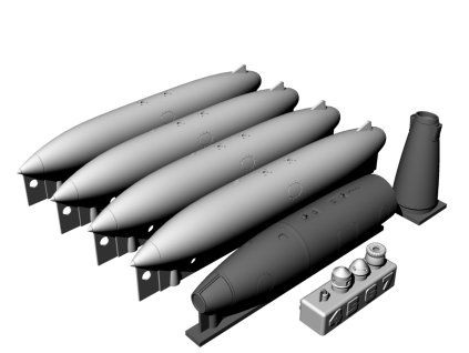 1/72 F/A-18 E_F Super Hornet tanker Resin conversion set