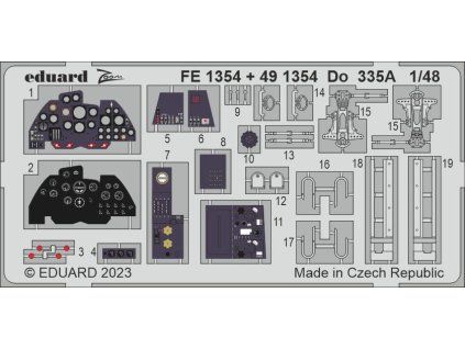 Do 335A 1/48 recommended for TAMIYA