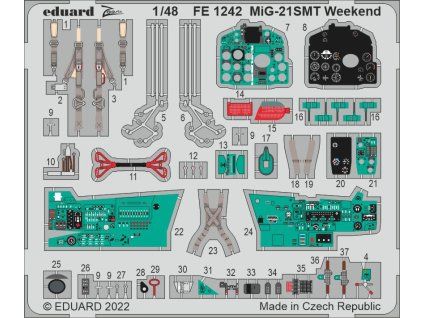MiG-21SMT Weekend 1/48 recommended for EDUARD
