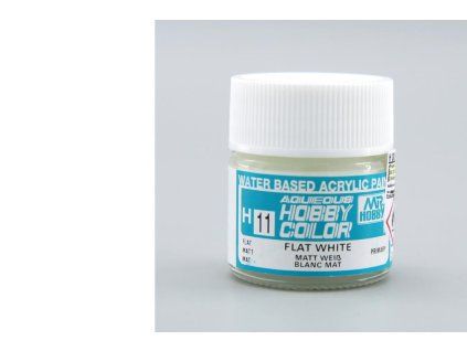 Aqueous Hobby Colors (10 ml) Flat White