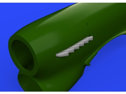 1/48 Tempest Mk.V exhaust stacks  for EDUARD kit