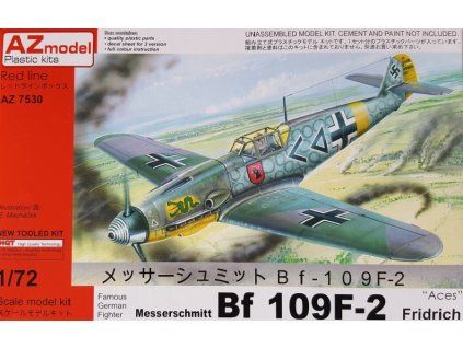 1/72 Bf 109F-2 Aces - AZ Model