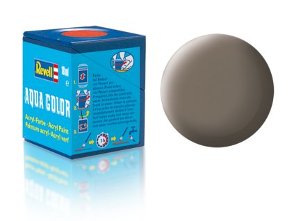 Revell Aqua Color - 36187: matná zemitě hnědá (earth brown mat)