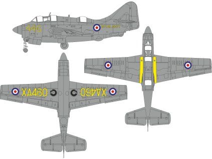 Gannet AS.1/AS.4 national & a/c marking 1/48 recommended for AIRFIX