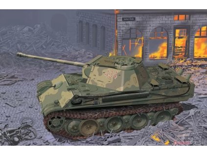 Model Kit tank 6913 - PANTHER G w/TURRET ROOF ARMOR (1:35)