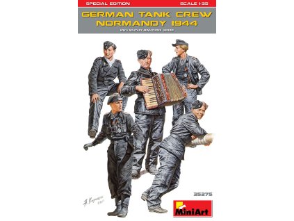 1/35 German Tank Crew (Normandy 1944) Special Edition - Miniart