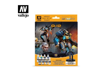 Sada akrylových barev Vallejo Model Color Figures 70239 Infinity O-12 Exclusive Miniature Paint Set