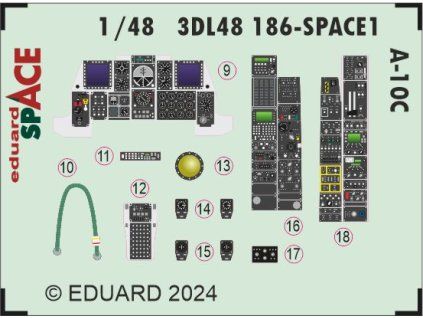 A-10C SPACE 1/48 recommended for GREAT WALL HOBBY