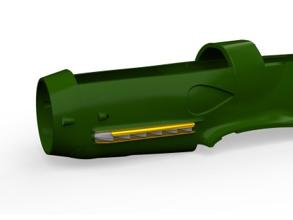 Bf 109K-4 exhaust stacks PRINT 1/48 recommended for EDUARD