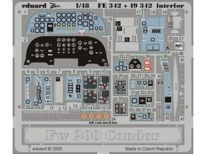 Fw 200 Condor interior recommended for TRUMPETER
