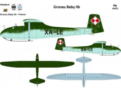 1/48 Grunau Baby IIb Poland