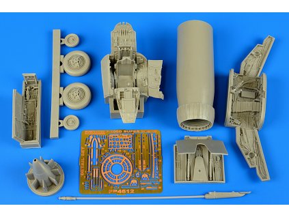 1/48 F-100D Super Sabre detail set - TRUMPETER