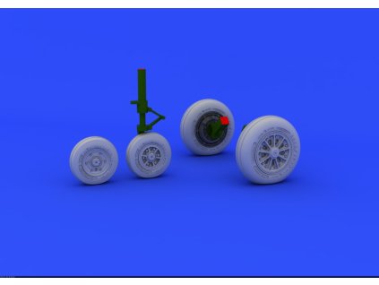 1/48 F-104 undercarriage wheels late for HASEGAWA kit