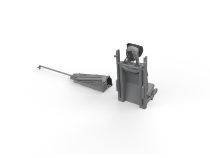 A-1J ejection seat PRINT 1/48 recommended for TAMIYA