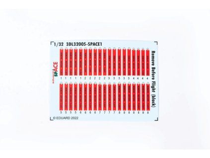 Remove Before Flight (black) SPACE 1/32