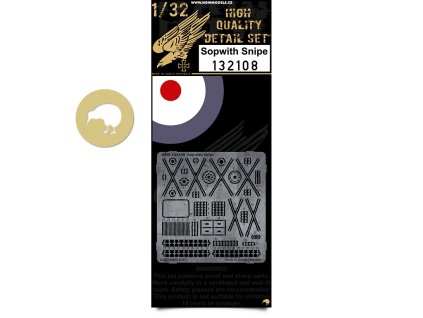 1/32 Sopwith Snipe - Photo-etched Sets  - Wingnut Wings