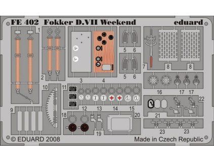 Fokker D.VII Weekend recommended for EDUARD