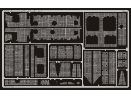 1/35 Zimmerit StuG.III Ausf.G waffel for DRAGON kit