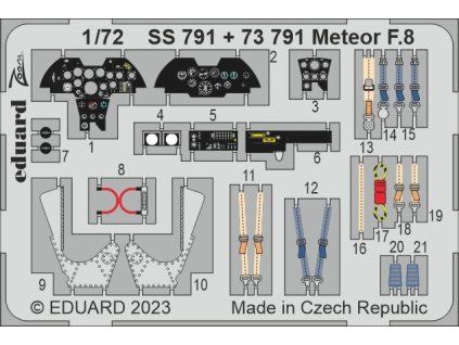 Meteor F.8 1/72 recommended for AIRFIX