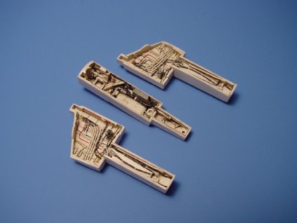 1/48 A-4 Skyhawk wheel bays - HASEGAWA