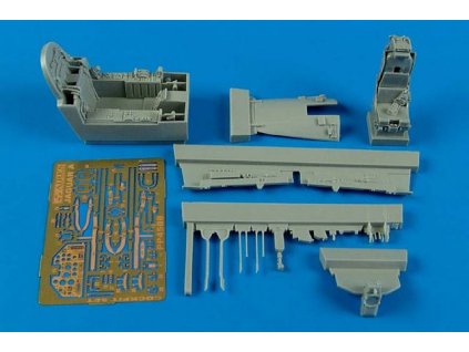 1/48 Sepecat Jaguar A cockpit set - KITTY HAWK
