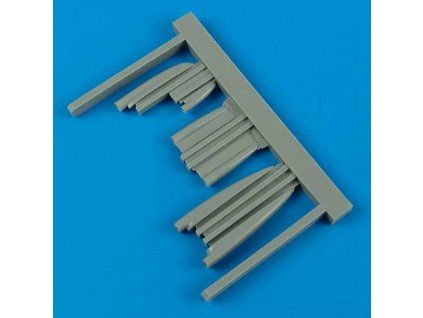 1/32 MiG-21MF Fishbed J air scoops - TRUMPETER