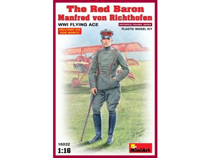 1/16 Red Baron. Manfred von Richthofen.WW1 Flying Ace - Miniart