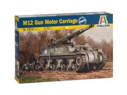 Italeri 7076 - M12 Gun Motor Carriage (1:72)