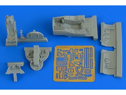 1/48 Hawker Hunter F.6 cockpit set for AIRFIX kit