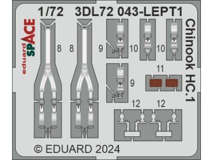 Chinook HC.1 SPACE 1/72 recommended for AIRFIX