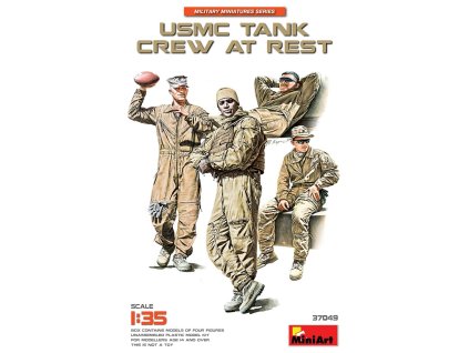 1/35 USMC Tank Crew at Rest