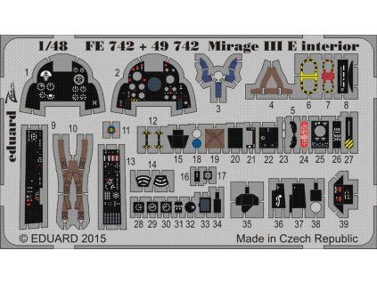 Mirage III E interior recommended for KINETIC