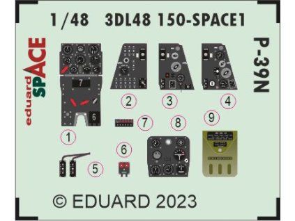 P-39N SPACE 1/48 recommended for EDUARD