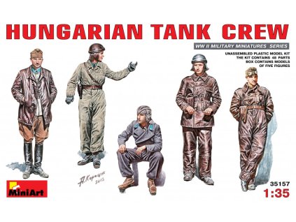 1/35 Hungarian Tank Crew