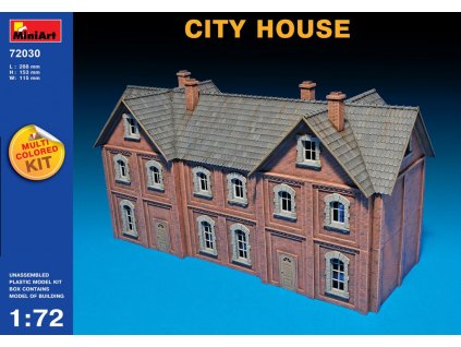 1/72 City House - Miniart