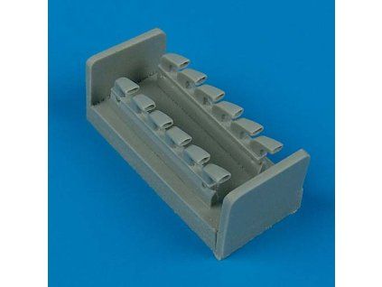 1/48 Bf 109F exhaust - ICM