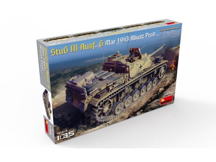 1/35 StuG III Ausf. G Mar 1943 Alkett Prod - Miniart