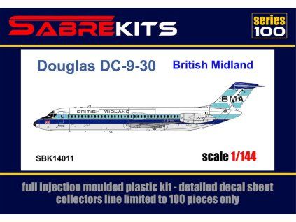 1/144 Douglas DC-9-30 British Midland
