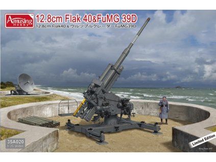 1/35 12,8cm Flak40 with FuMG 39D